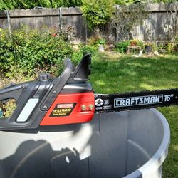Craftsman Electric Chain Saw 16"