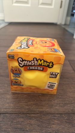 NEW SmushMart Cheese, squish cheese, squishy, slushie
