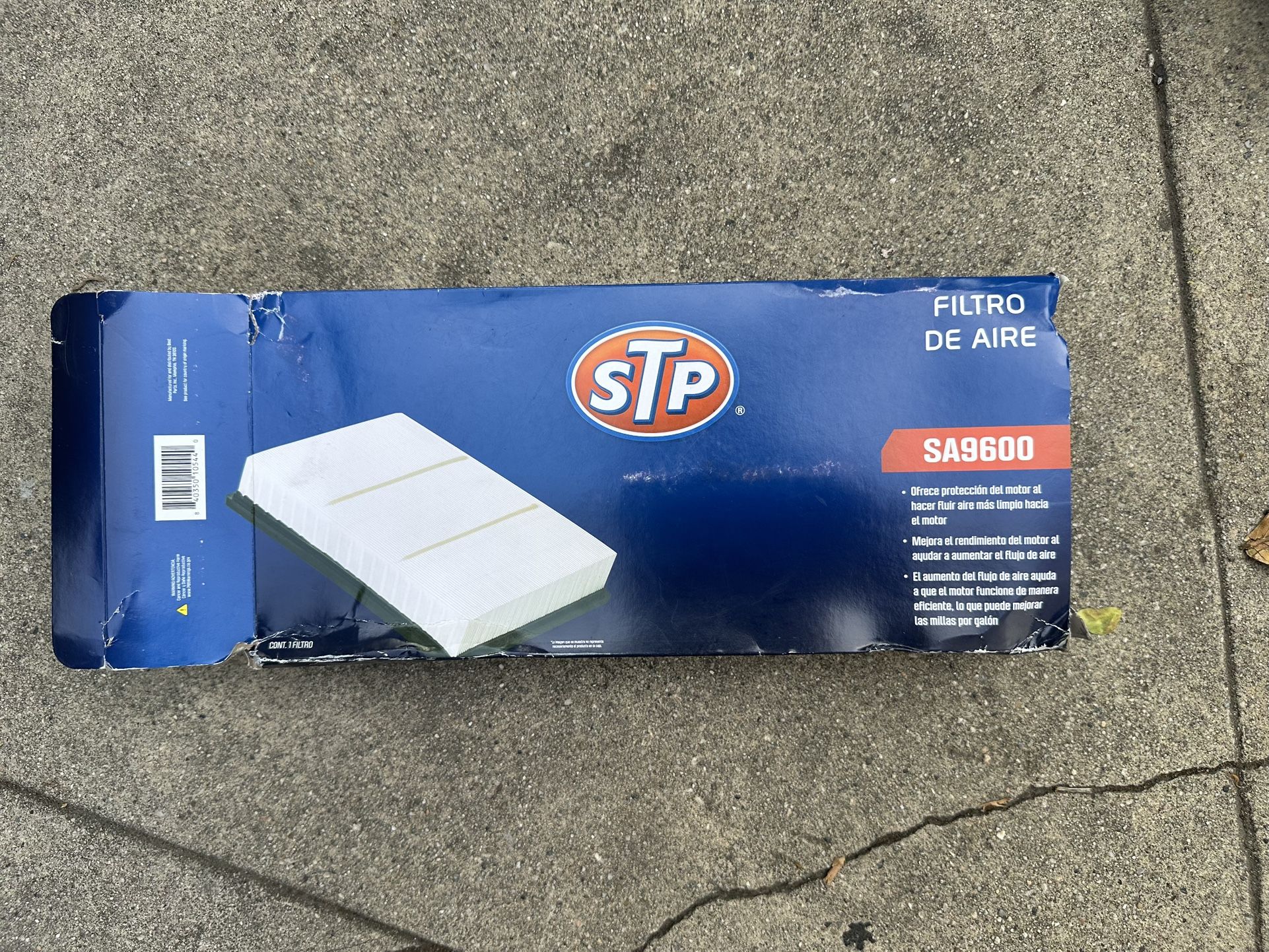 STP Rectangular Engine Air Filter SA9600