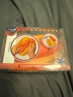 Sunny Days Squish Hot Dog Squishy Toy