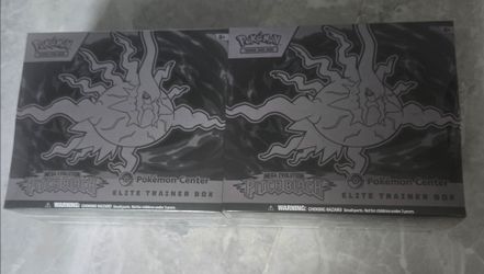 2 Pitch Black Pokémon Center ETBs