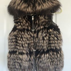 Luxury Fur Vest ( Real Fox)