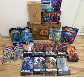 Action Figures- MOTU, GI Joe, Marvel, DC, HALO,