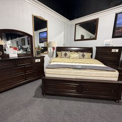 4 Pc King Bedroom Set 