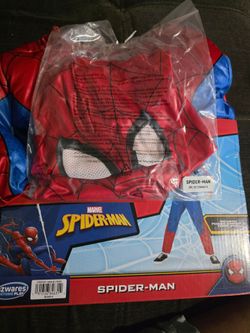 Spiderman Costume size 8 kids