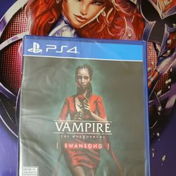 Vampire: The Masquerade - Swansong -(Sony PlayStation 4) 🚢🐊🚢