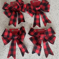 Brand New! Extra Large Christmas Bows For Presents Or Indoor