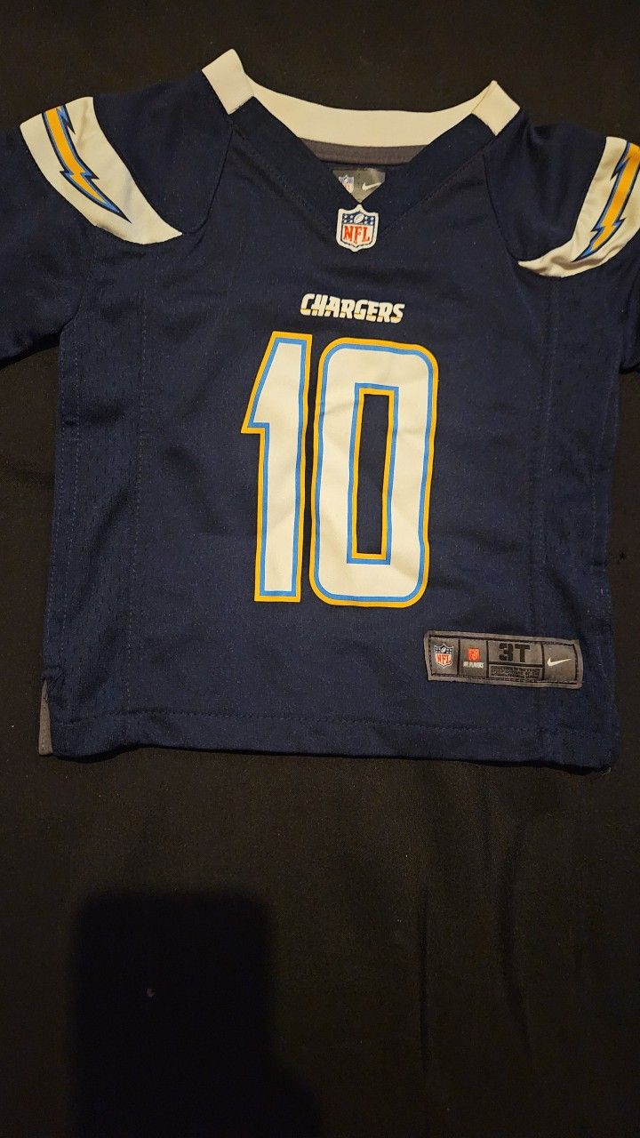 Toddler boy Chargers Jersey