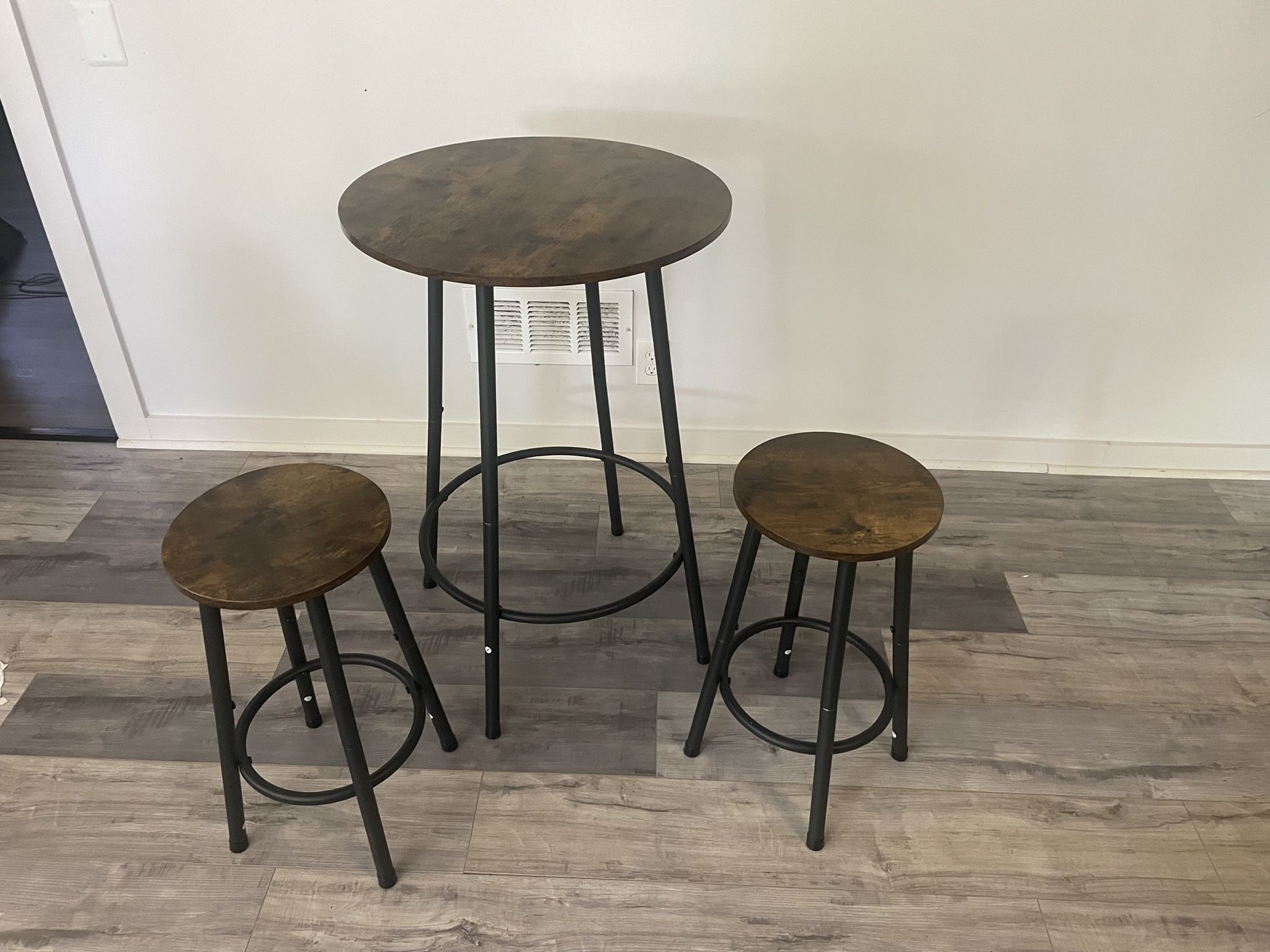 3 Piece Dining table Stool Set