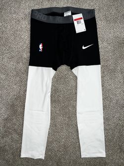 Nike Pro NBA Team Player Issue Basketball 3/4 Tights Pants Dri-FIT 