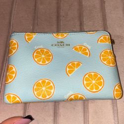 Coach Orange Wallet