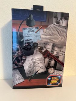NECA Back to the Future 35th Anniversary - Ultimate Doc Brown 7in. Action Figure. BRAND NEW, IN BOX, UNOPENED