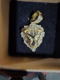 Lion Pendant (Sterling Silver)