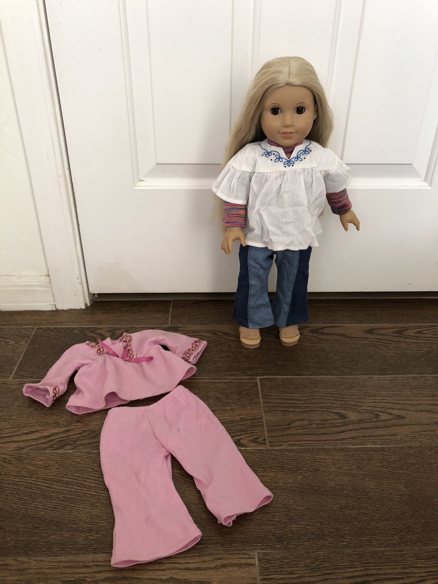 American girl Julie Doll with Pjs