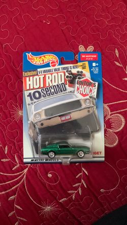 Old Hotwheel 68’ mustang