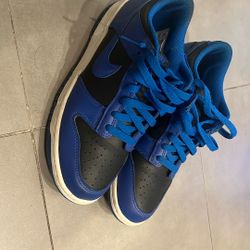 blue dunks