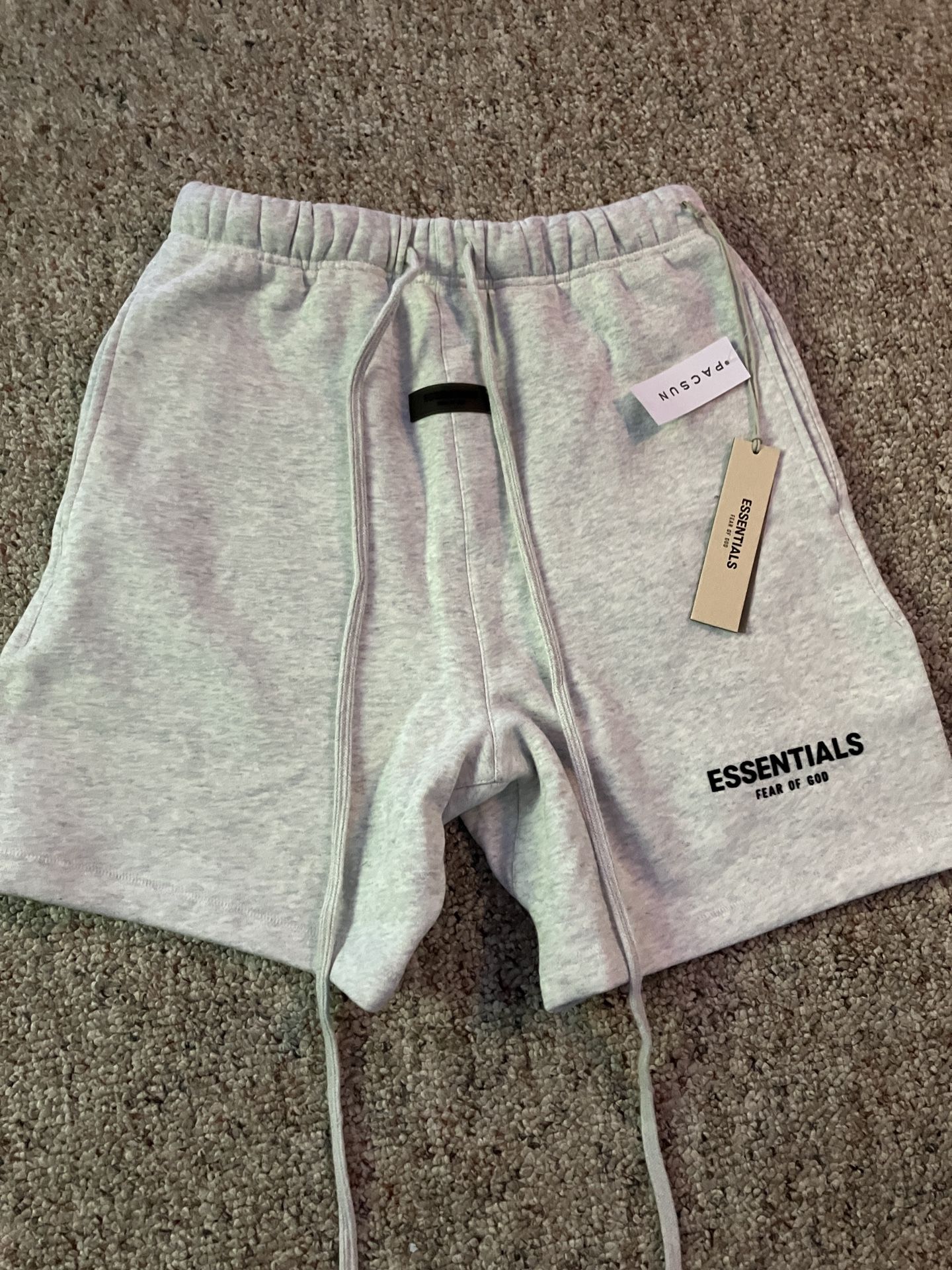 Grey essentials shorts