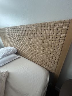 Wicker Head Board King 