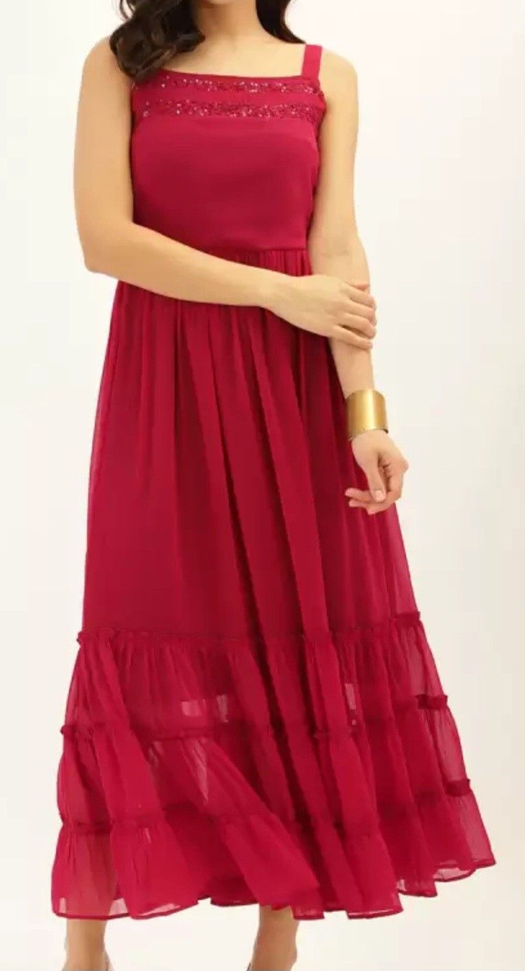 Red Maxi Dress