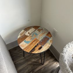 Rustic Nightstand/End Table From Home Goods