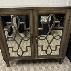 Cabinet With Mirrored Doors