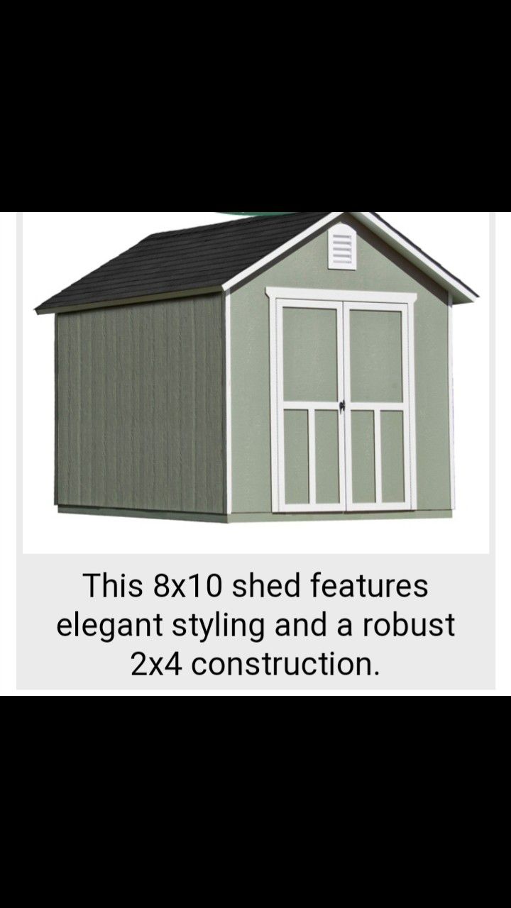 10×10 shed
