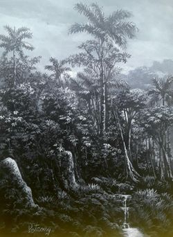 Original Landscape Cuban artwork by artist