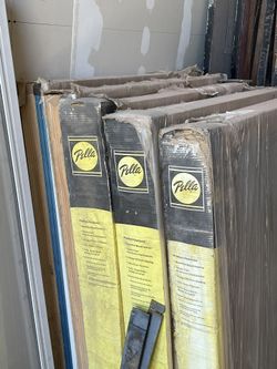 Pella Fixed Panel Double Insulated Glass Windows (5) 48 X 48