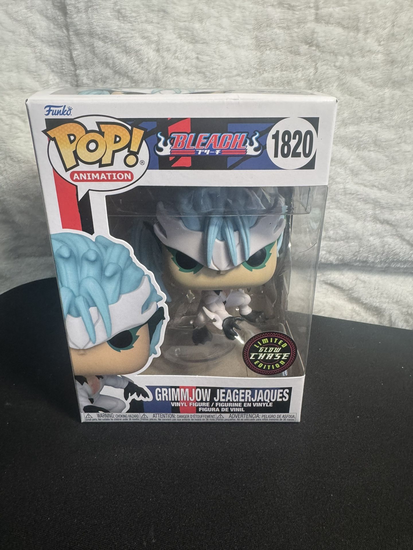 Funko Pop Animation: Bleach β Grimmjow Jaegerjaquez Glow Chase (Limited Edition)