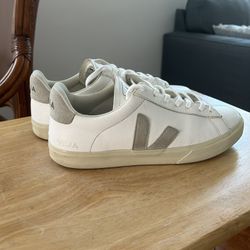 Veja Campo Low - Chromefree Leather White Natural