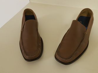 Coach Mens Brown Leather Loafers
