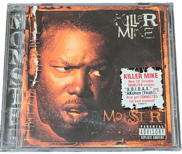 Monster Killer Mike CD Big Boi Slimm Calhoun ADIDAS Bun B Bone Crusher Rap