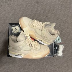 Off White Sail Jordan 4