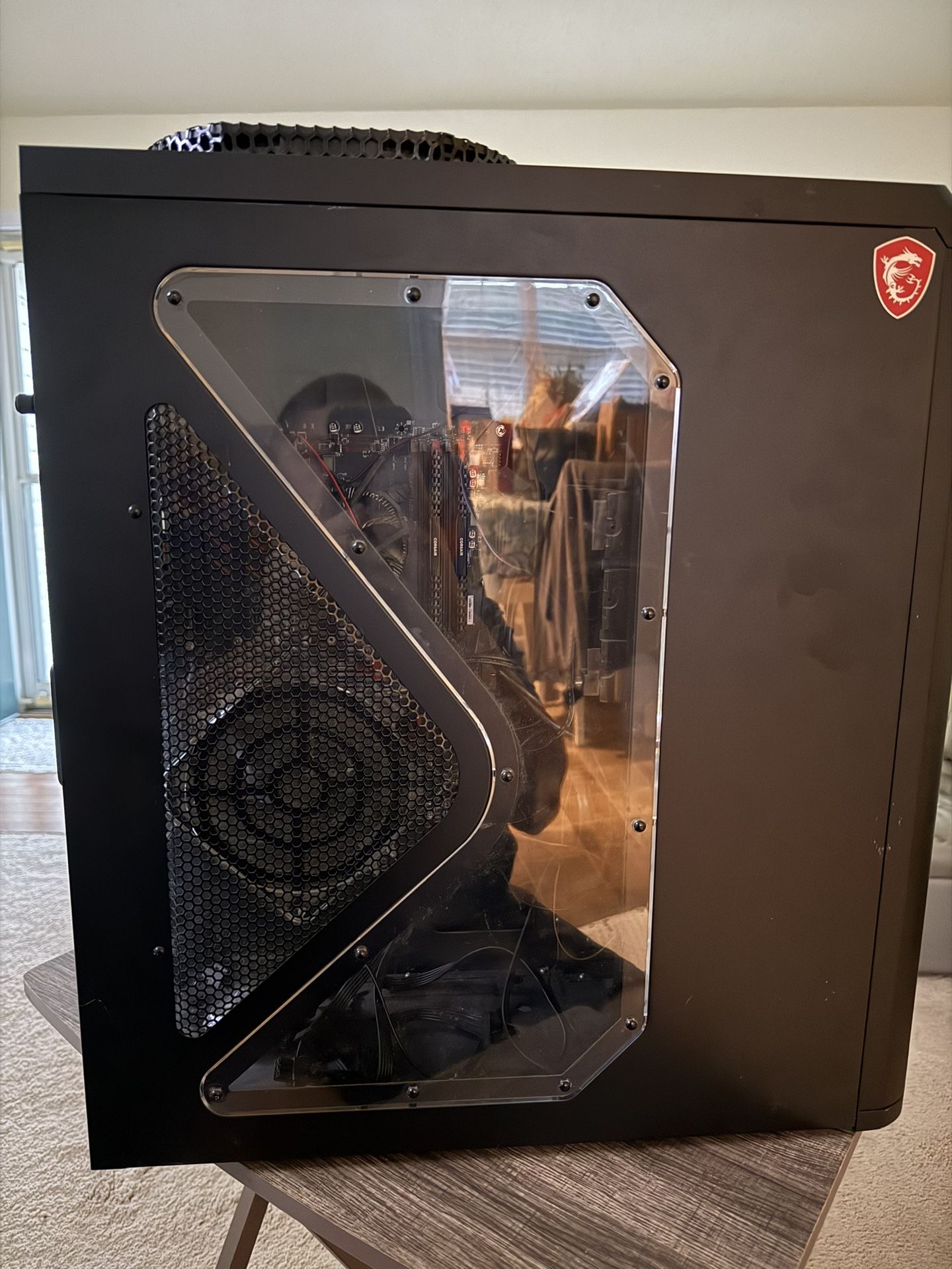 Gaming PC Case + Motherboard/CPU/RAM β $150 OBO (Clayton/Garner/Fuquay)