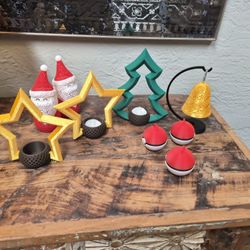 Tea Light Christmas Decorations 