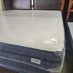 Solo Colchon King $200 ojo en la compra regalo boxspring fierros y respaldo