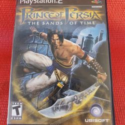 Prince Of Percia The Sands Of Time PS2 Game