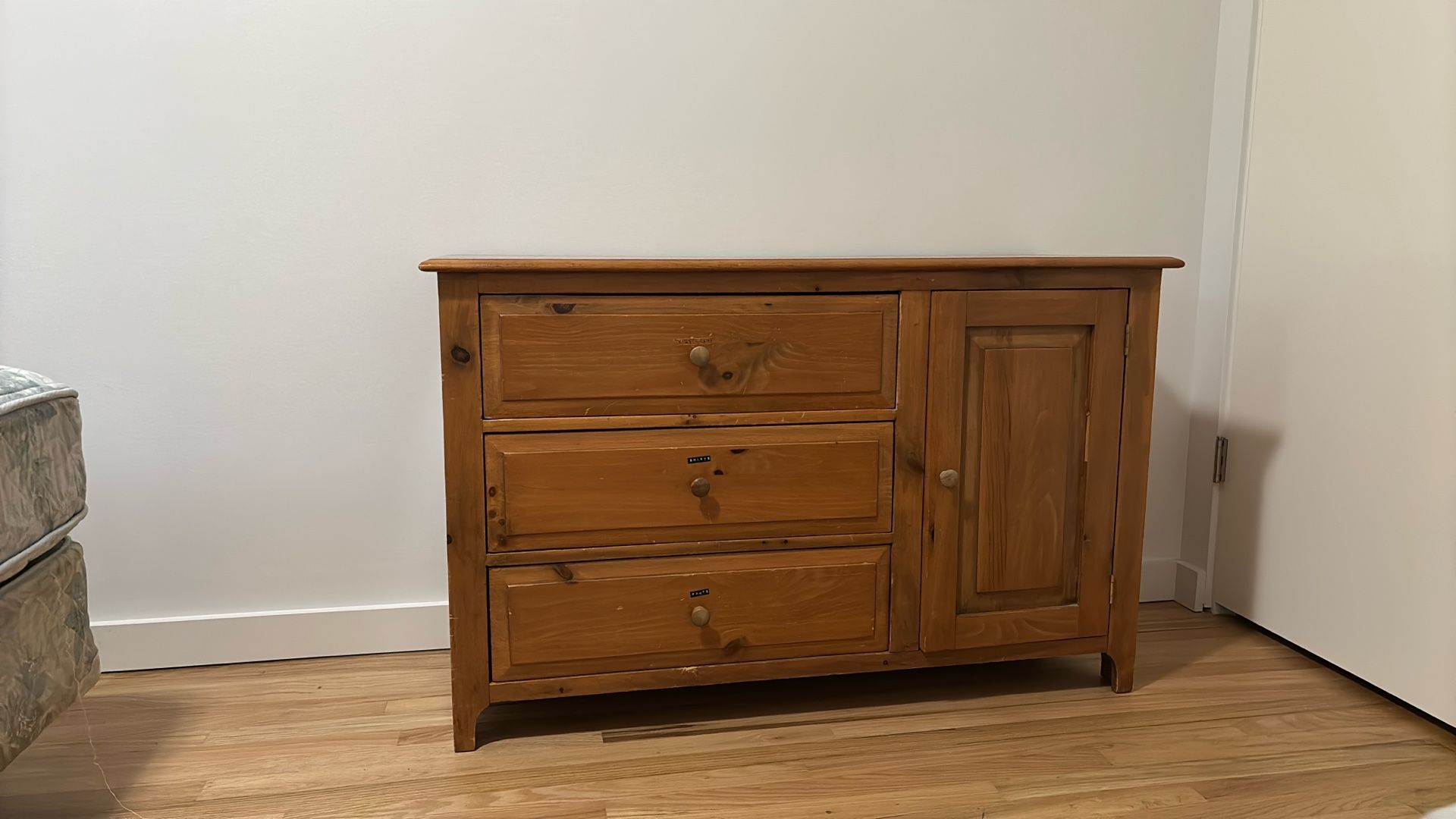 Wood Dresser 48” Wide, 18 “ Deep, 30” High