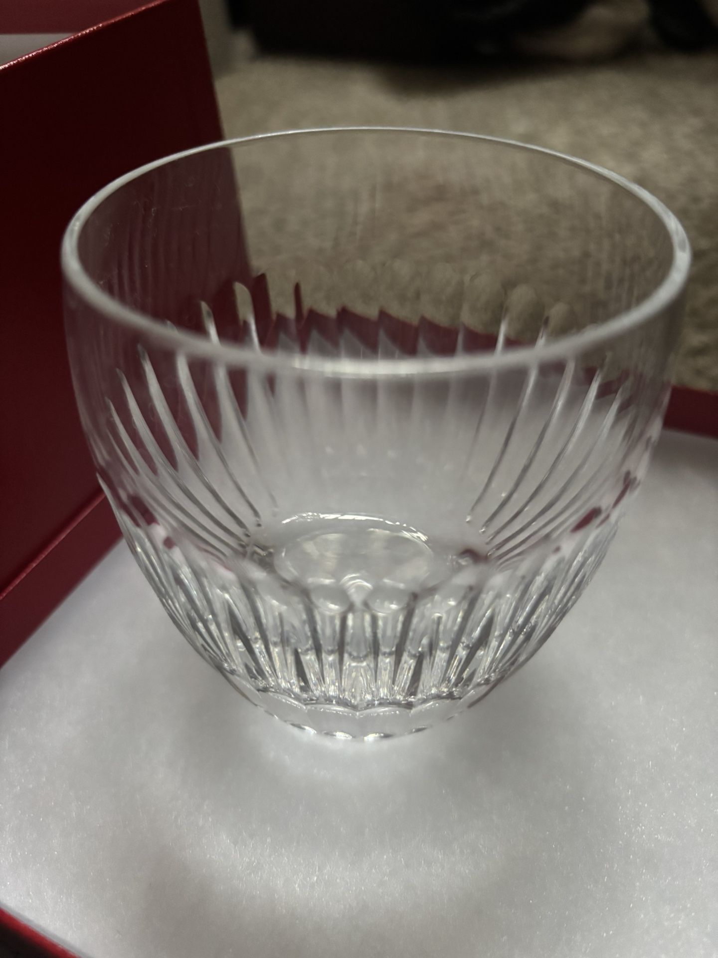 Suntory Hibiki Baccarat Whisky Crystal Tumbler Set Of 2