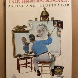 Norman Rockwell Artist And Illustrator Hard Cover Book