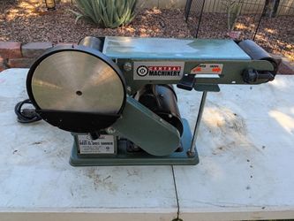 Central Machinery 4"x36" belt and 6" disc sander