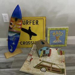 Surfer Bathroom Decor