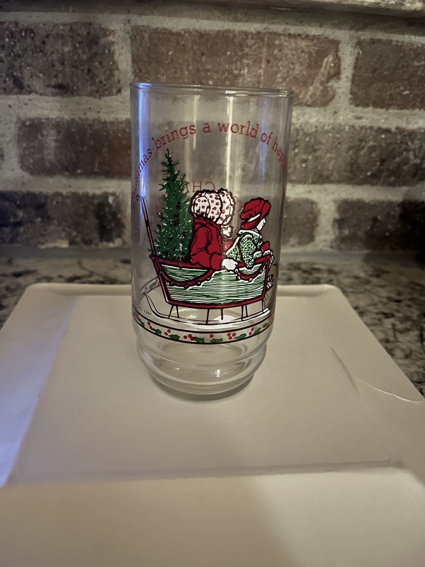 Christmas Vintage Coca-Cola Glasses