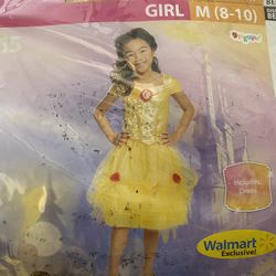 Disney Belle Girls Halloween Costume 