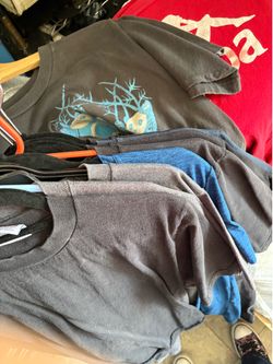 Teens shirts, size medium all for $30.