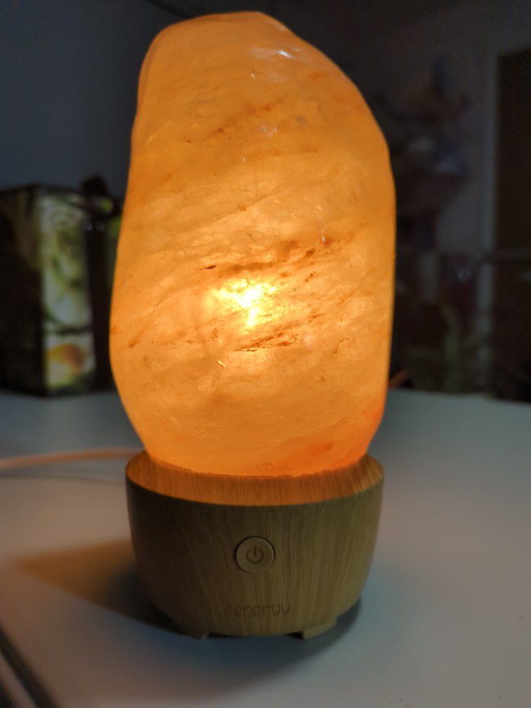 Salt Lamp with ambient sounds