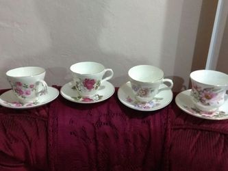 CROWN TRENT VANTAGE Fine Bone China TEA SET