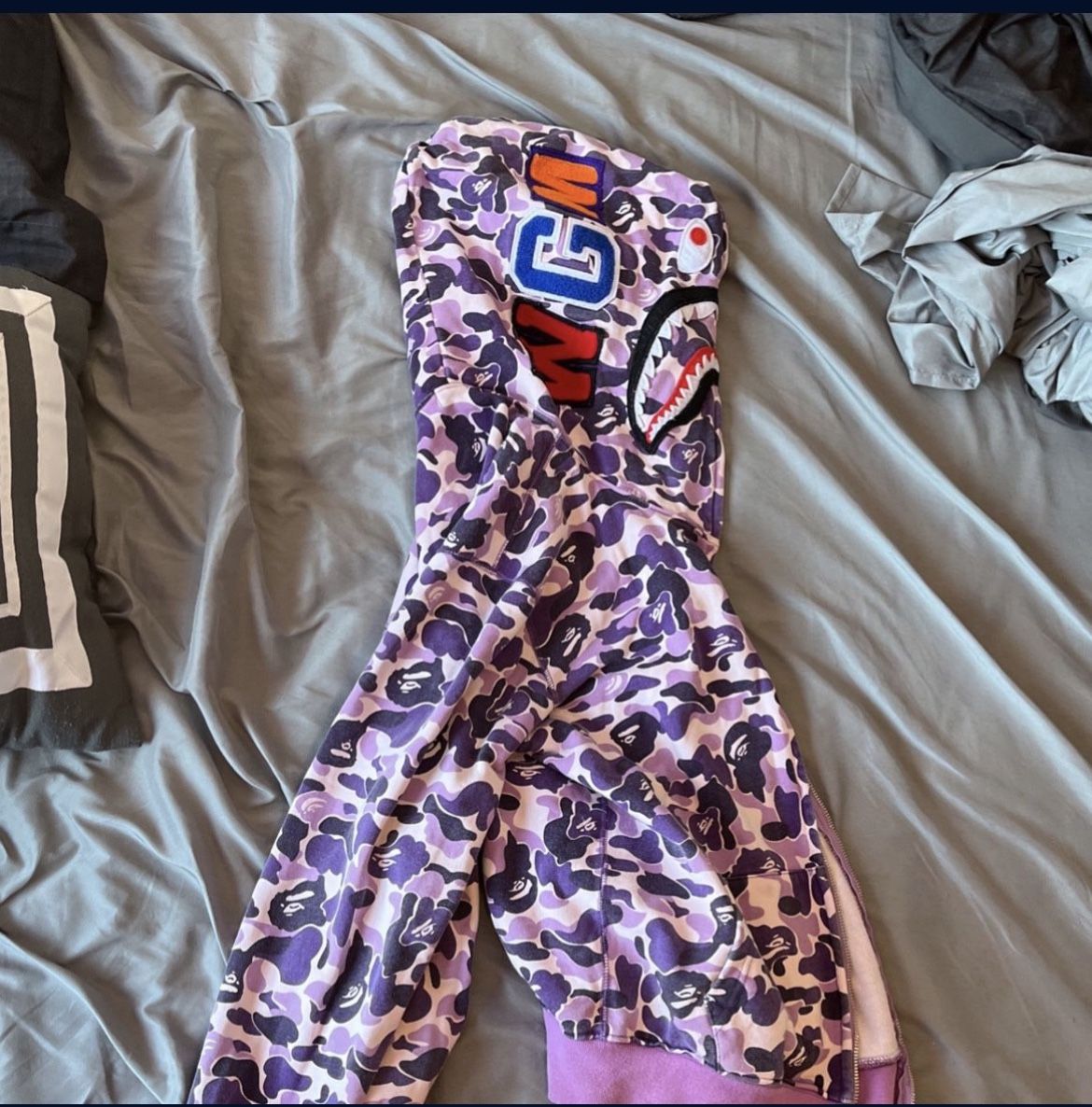 bape hoodie purple camo for Sale in Lynwood, CA - OfferUp