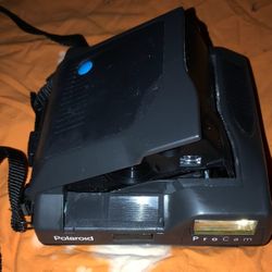 Vintage 1980s Polaroid ProCam Camera with Strap - Camera Only -Very Nice !!