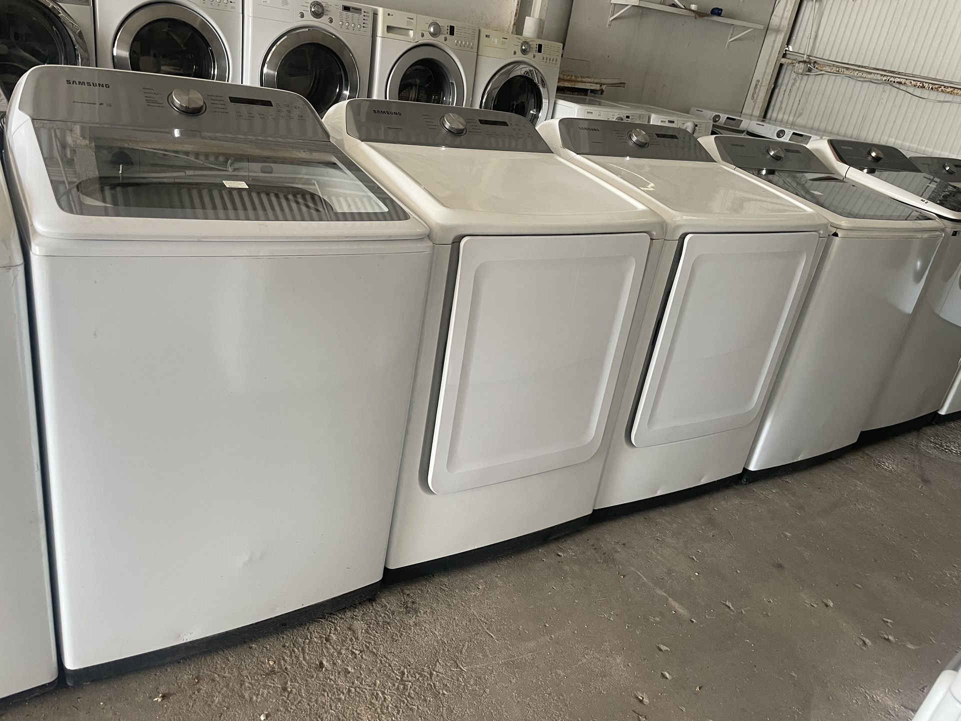 Samsung Washer & Dryer Set➿Comes With 60 Day Warranty 📍5200 E 10th Ave Tampa Fl 33619